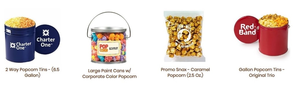 Fort Worth promotional products popcorn