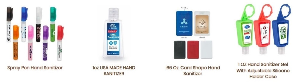 Fort Worth promotional products sanitizers