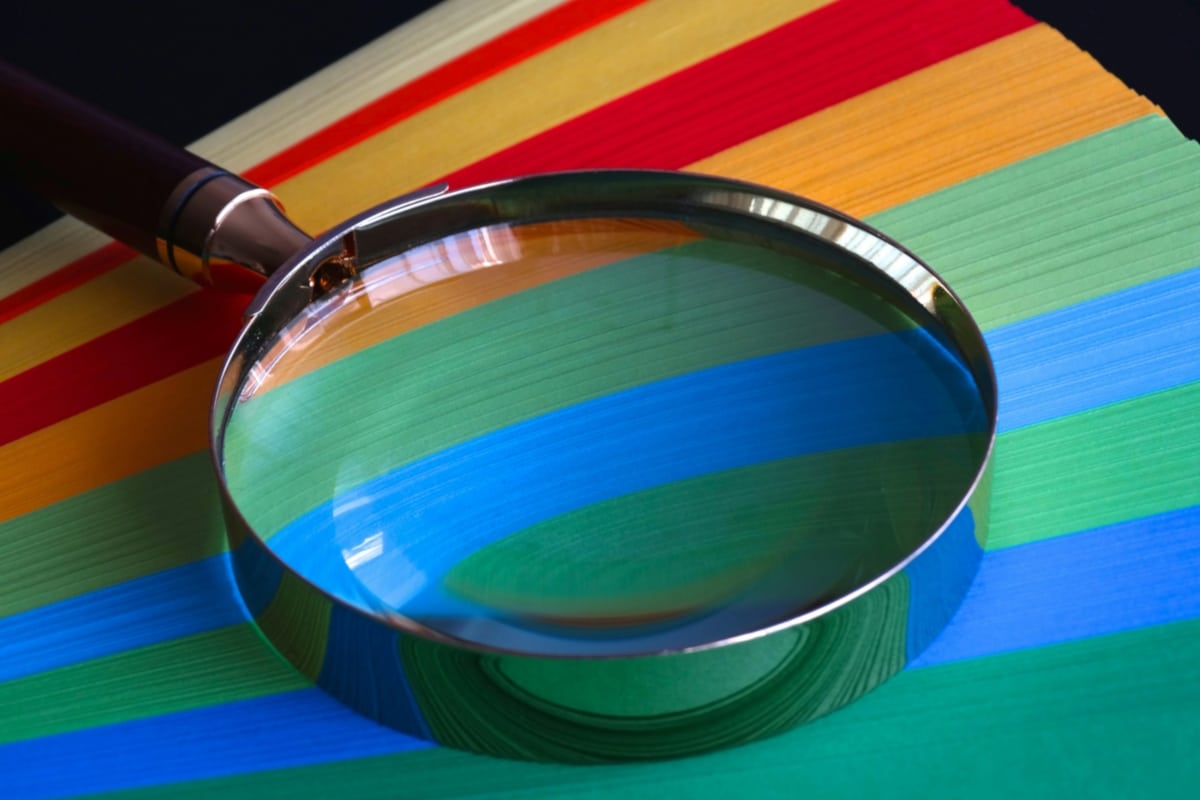 printing quality magnifying glass